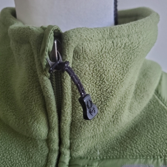 Vintage Spyder Full Zip Front Fleece Jacket Size Medium Vintage - Picture 7 of 14